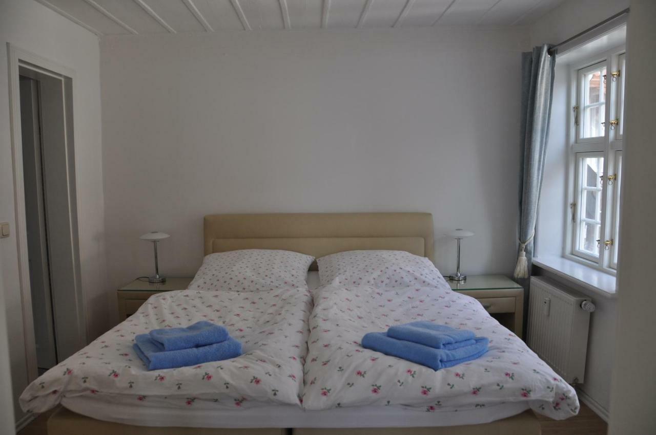 Ferienwohnung Hafenblick vom Kapitänshaus Flensburg Exterior foto